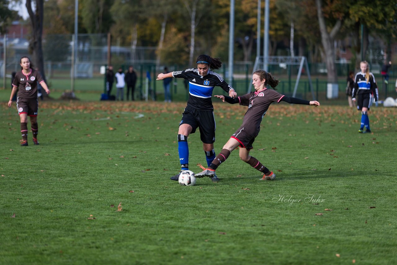 Bild 353 - B-Juniorinnen Hamburger SV - FC St.Pauli : Ergebnis: 1:2